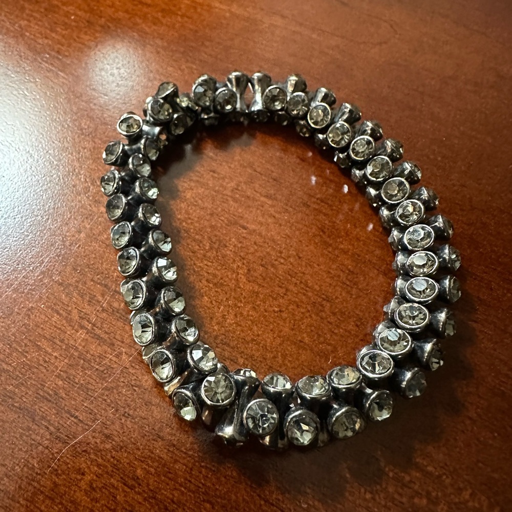 Gunmetal Gray Fashion Bracelet